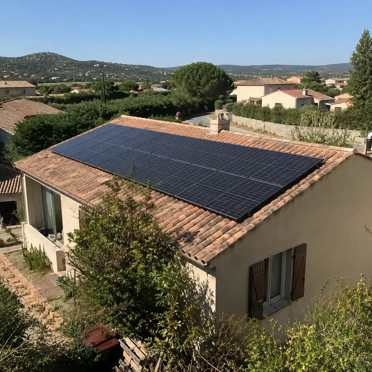 Image installateur panneaux solaires 5 panneaux solaires pv